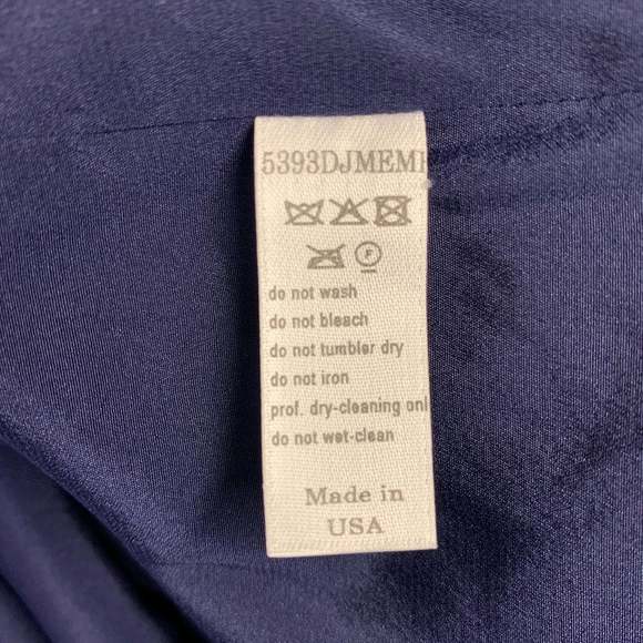 CAROLINA HERRERA Blue Multi Color Wool Beaded Back Zip Dress - Picture 7 of 8